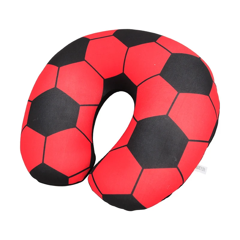 Printed Foam Particle Travel Neck Pillow, Soft Milk Silk U Shape Support Multiple… — image 7