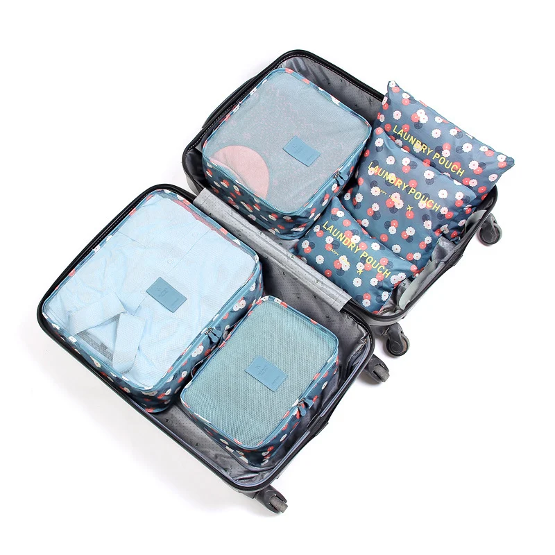 Printed Travel Organizer Set Of Six — image 3