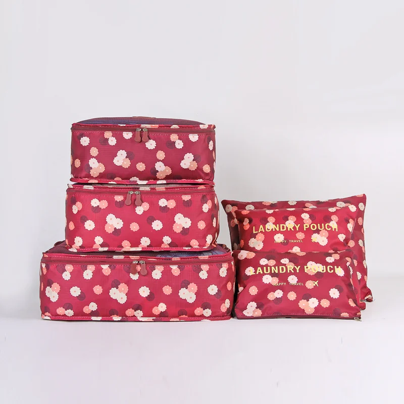 Printed Travel Organizer Set Of Six — image 4