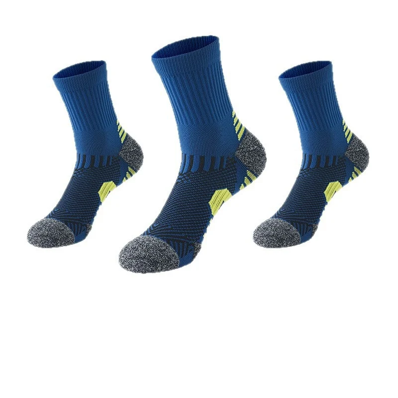 Professional Mens Basketball Socks, Midlength, With A Thick Terry Lining — image 2