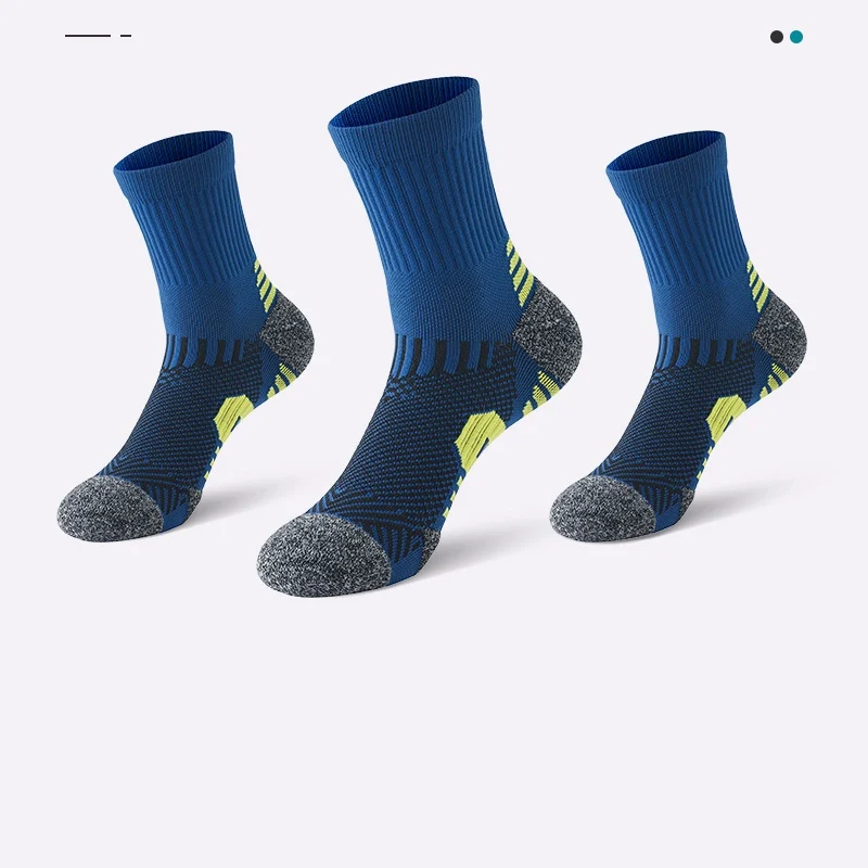 Professional Mens Basketball Socks, Midlength, With A Thick Terry Lining — image 4