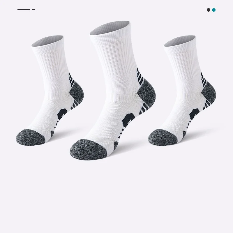 Professional Mens Basketball Socks, Midlength, With A Thick Terry Lining — image 8