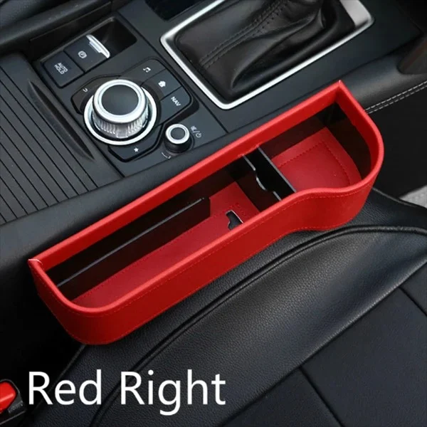 PU Car Organizer Seat Gap Storage Box Side Slit For Wallet Phone Coins Cigarette Keys… — image 11