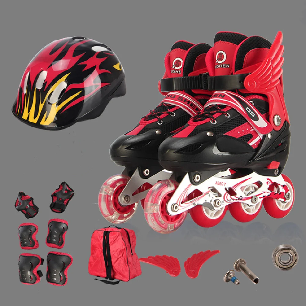 PU Single Adjustable Children The Skating Shoes — image 4