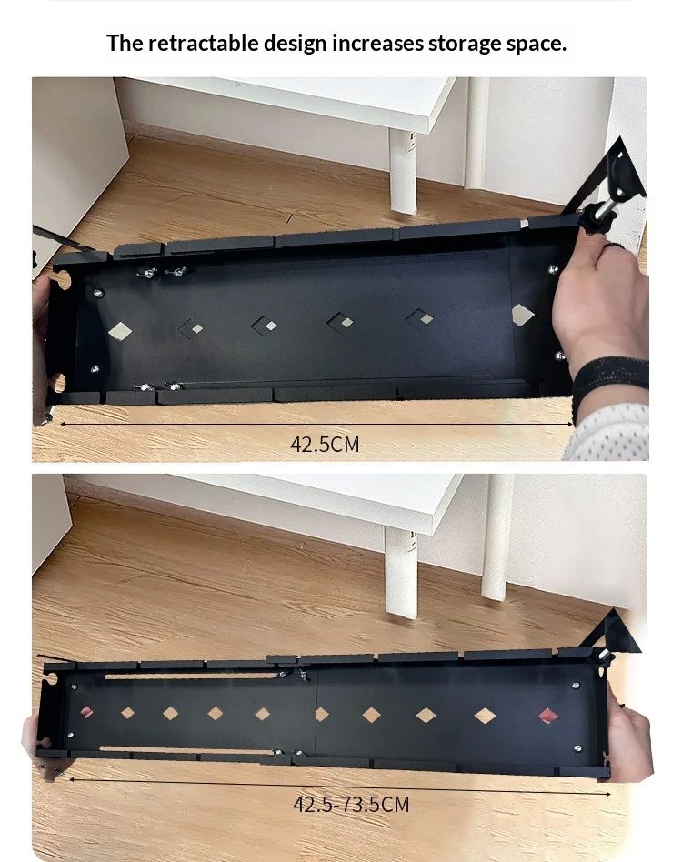 Punch-free Power Strip Holder Under The Table — image 2