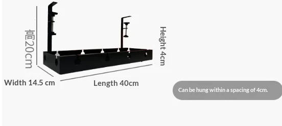 Punch-free Power Strip Holder Under The Table — image 7