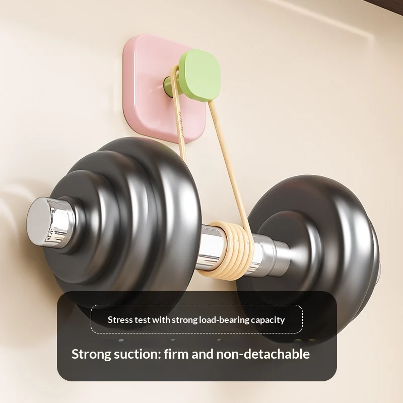 Punch-free Suction Cup Dopamine Hook Bathroom Door — image 5