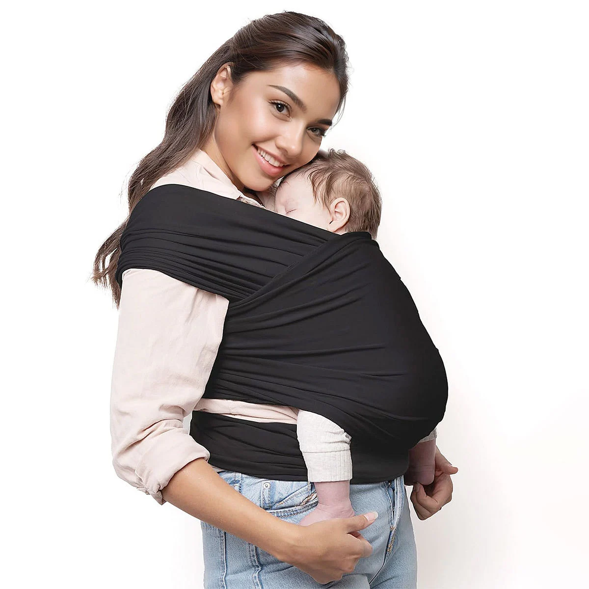 Pure Color All-matching Baby Front Hug Wrap Multifunctional Strap — image 5
