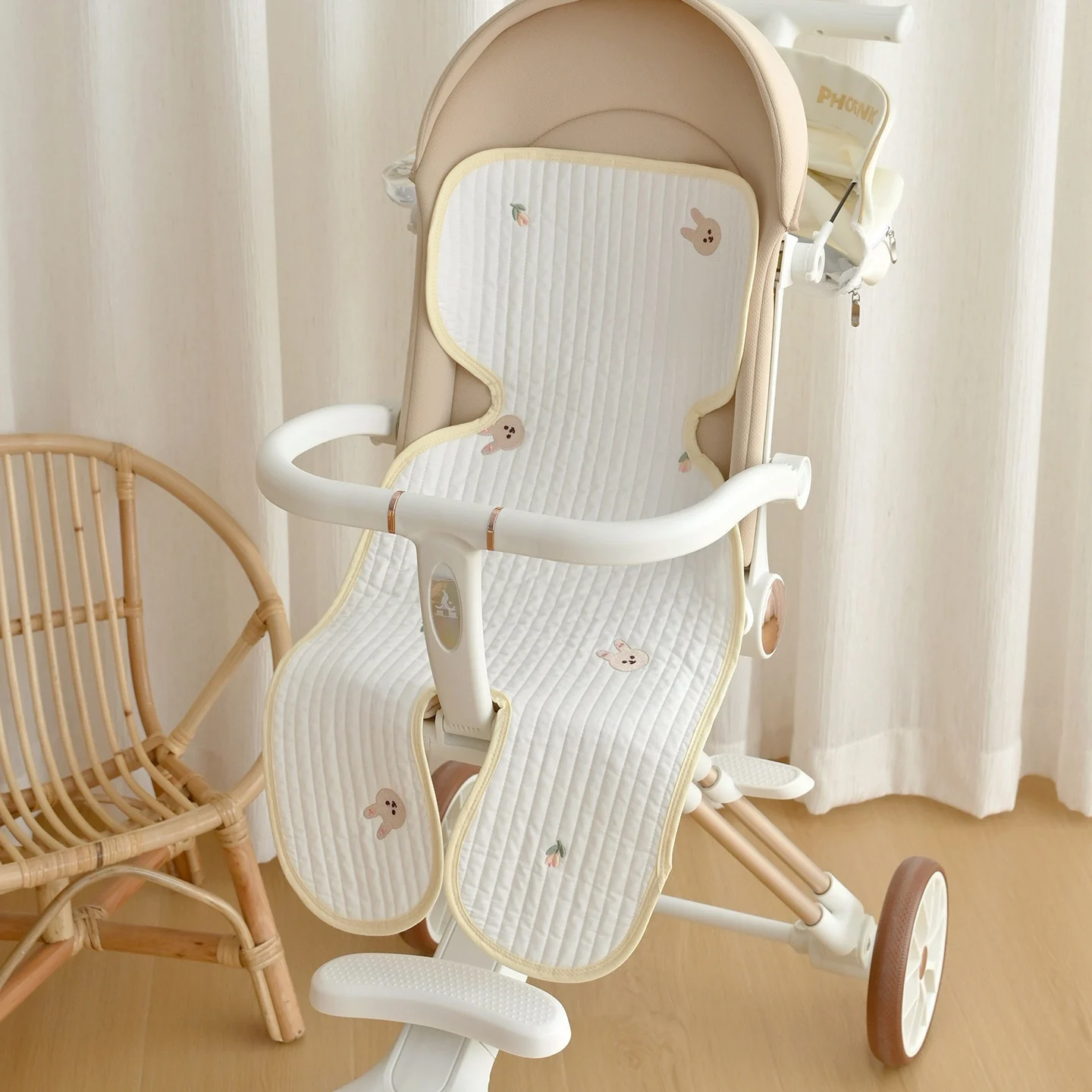 Pure Cotton Class A Stroller And High Chair Cushion — image 4