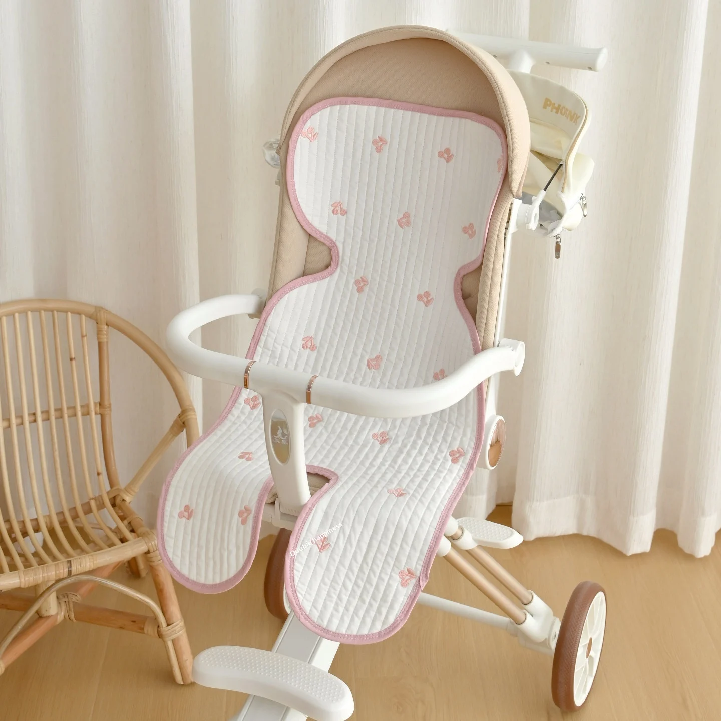 Pure Cotton Class A Stroller And High Chair Cushion — image 3