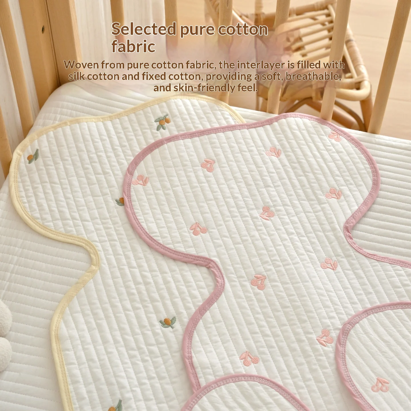 Pure Cotton Class A Stroller And High Chair Cushion — image 8