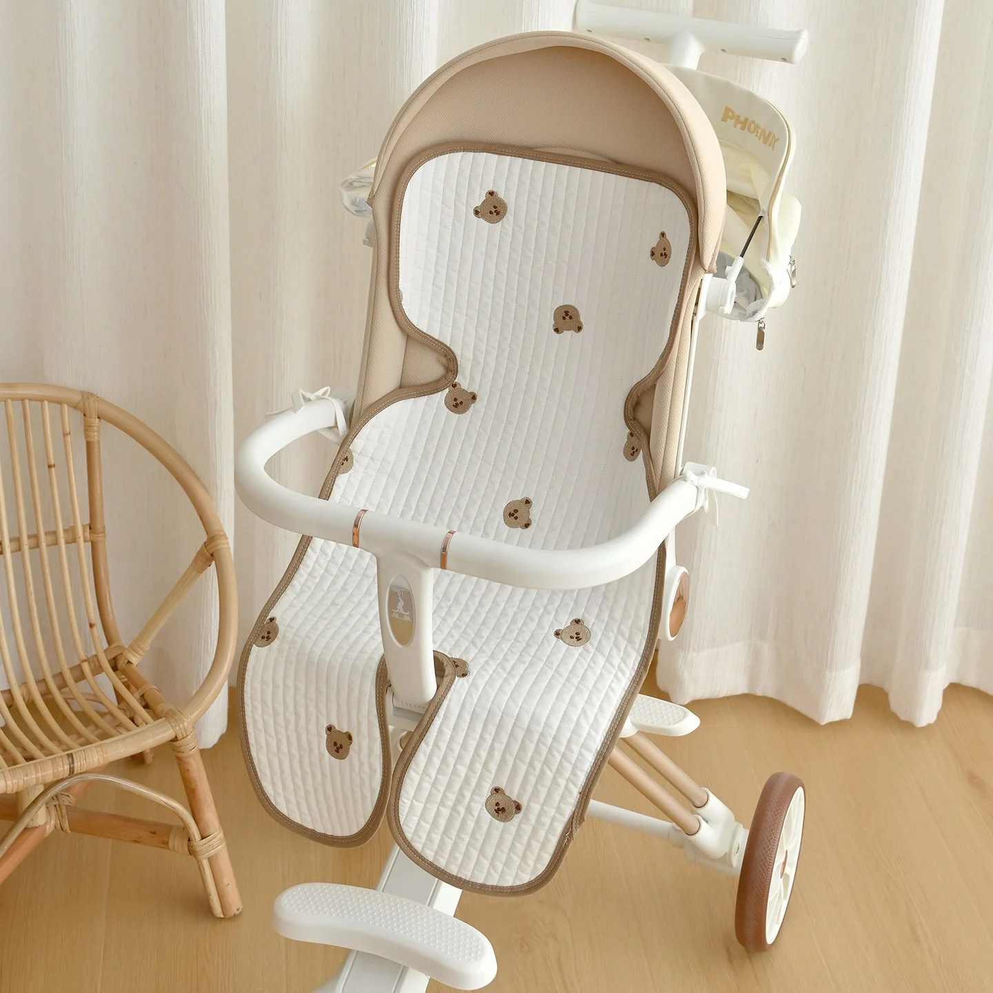 Pure Cotton Class A Stroller And High Chair Cushion — image 9