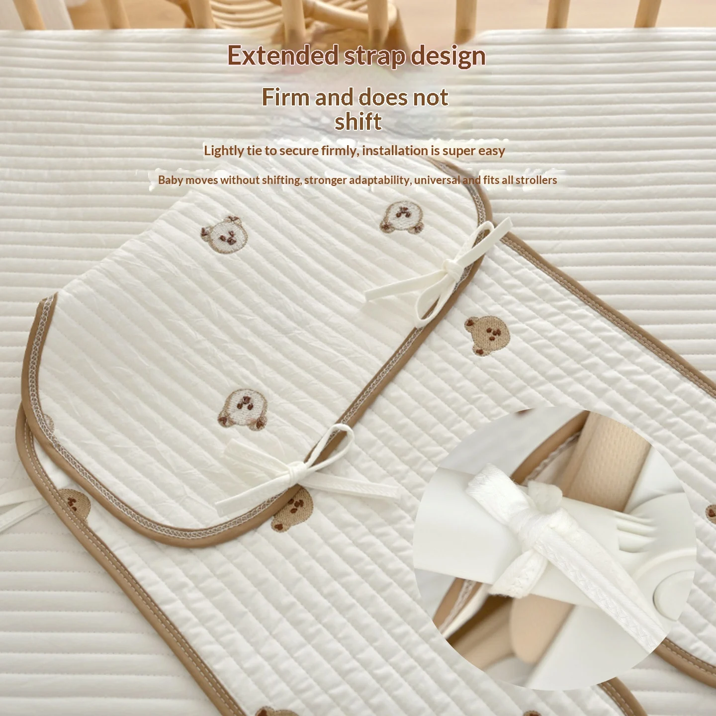 Pure Cotton Class A Stroller And High Chair Cushion — image 5