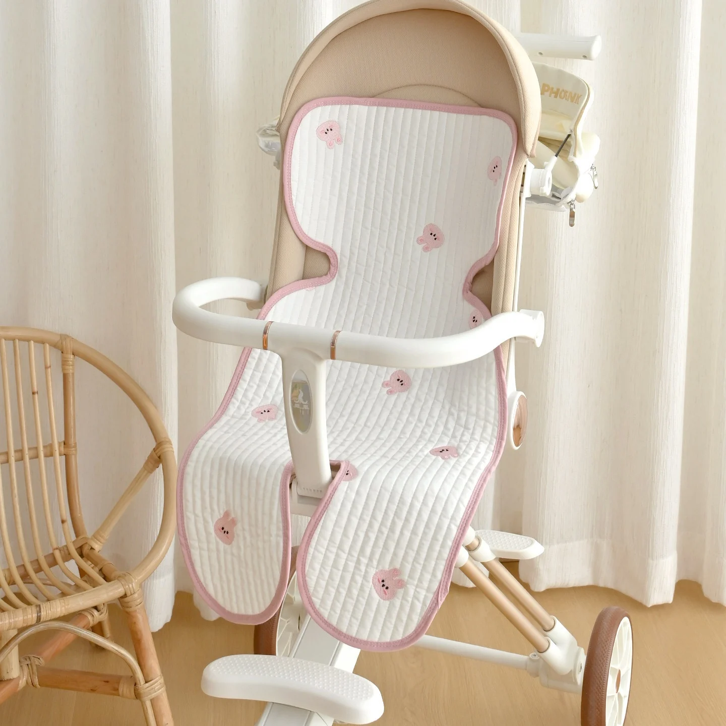 Pure Cotton Class A Stroller And High Chair Cushion — image 7
