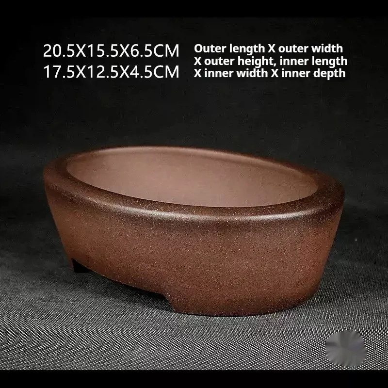 Purple Sand Fine Bonsai Flower Pot — image 3