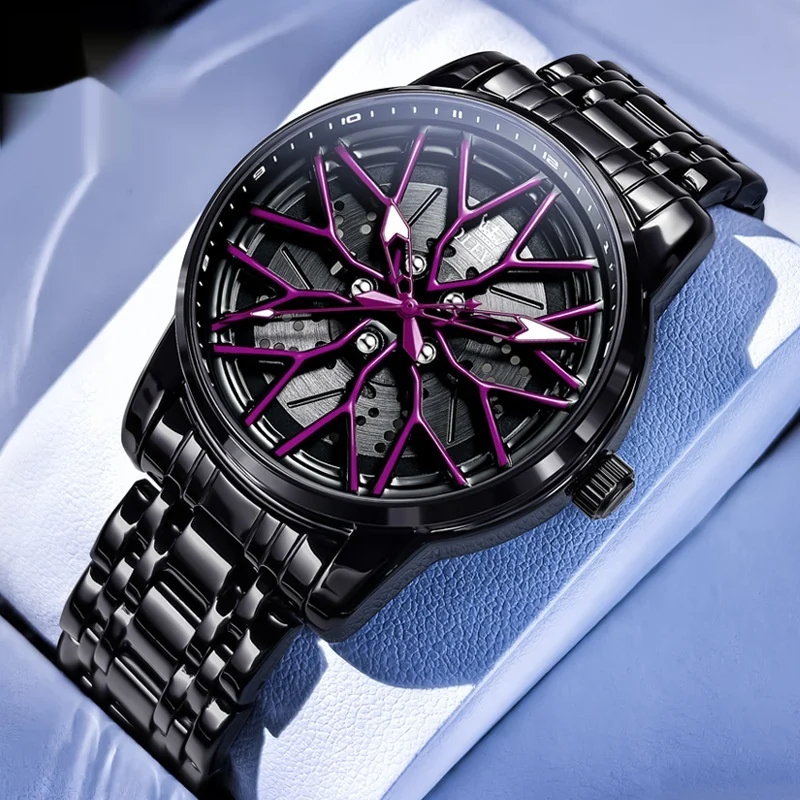 Quartz Wristwatch Mens Watch Timepiece — image 4