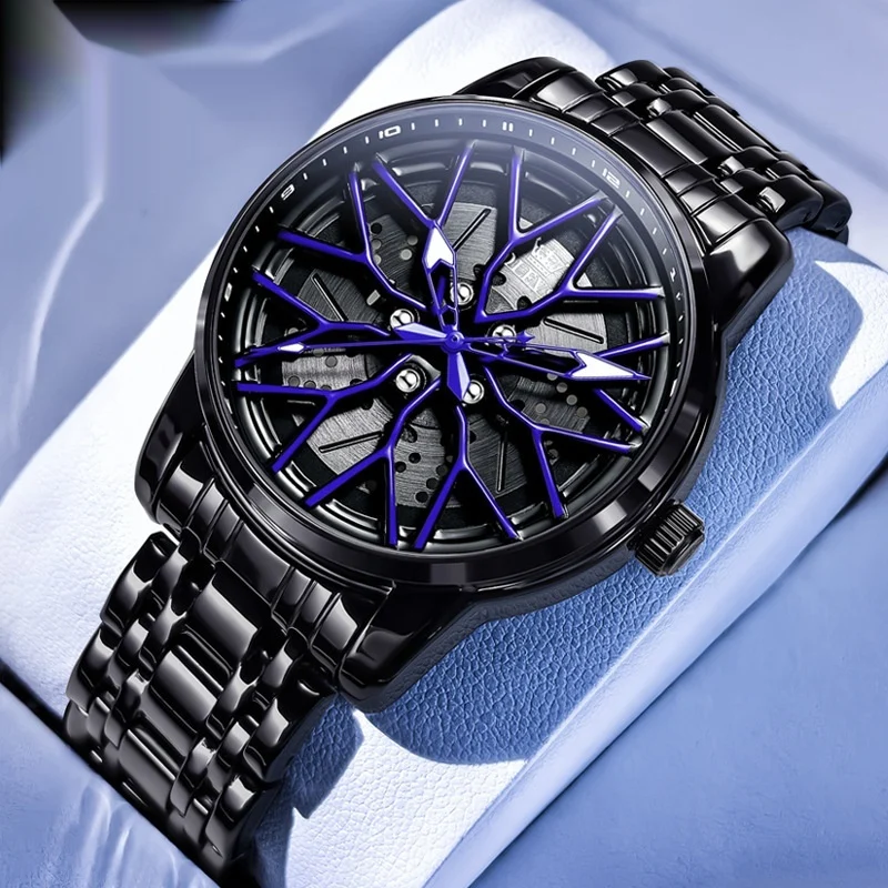 Quartz Wristwatch Mens Watch Timepiece — image 5