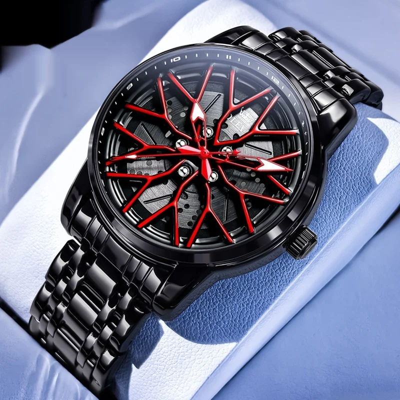 Quartz Wristwatch Mens Watch Timepiece — image 6