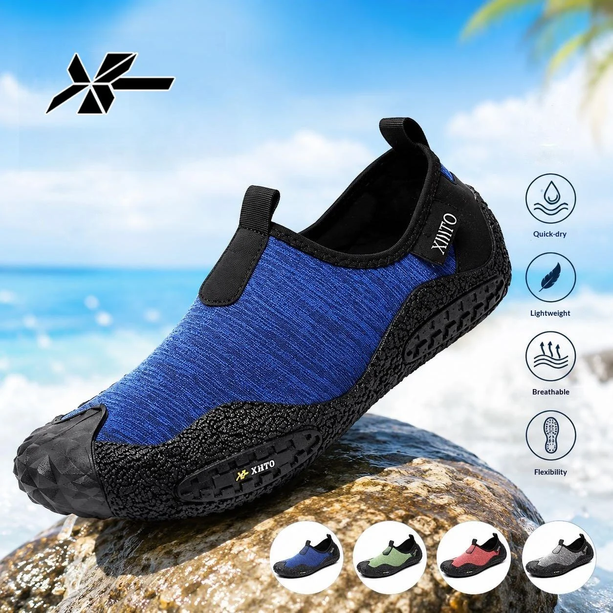 Quick-drying Beach Shoes For Men And Women Breathable Outdoor Water Shoe — image 2