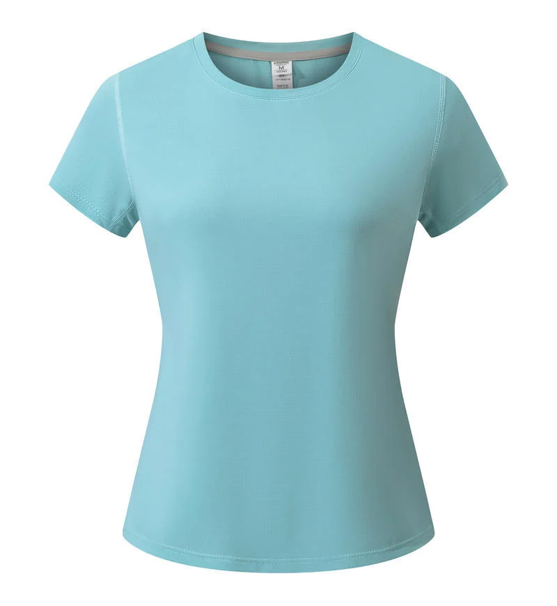 Quick-drying Crewneck T-shirt Summer Short-sleeve Work Uniform — image 2