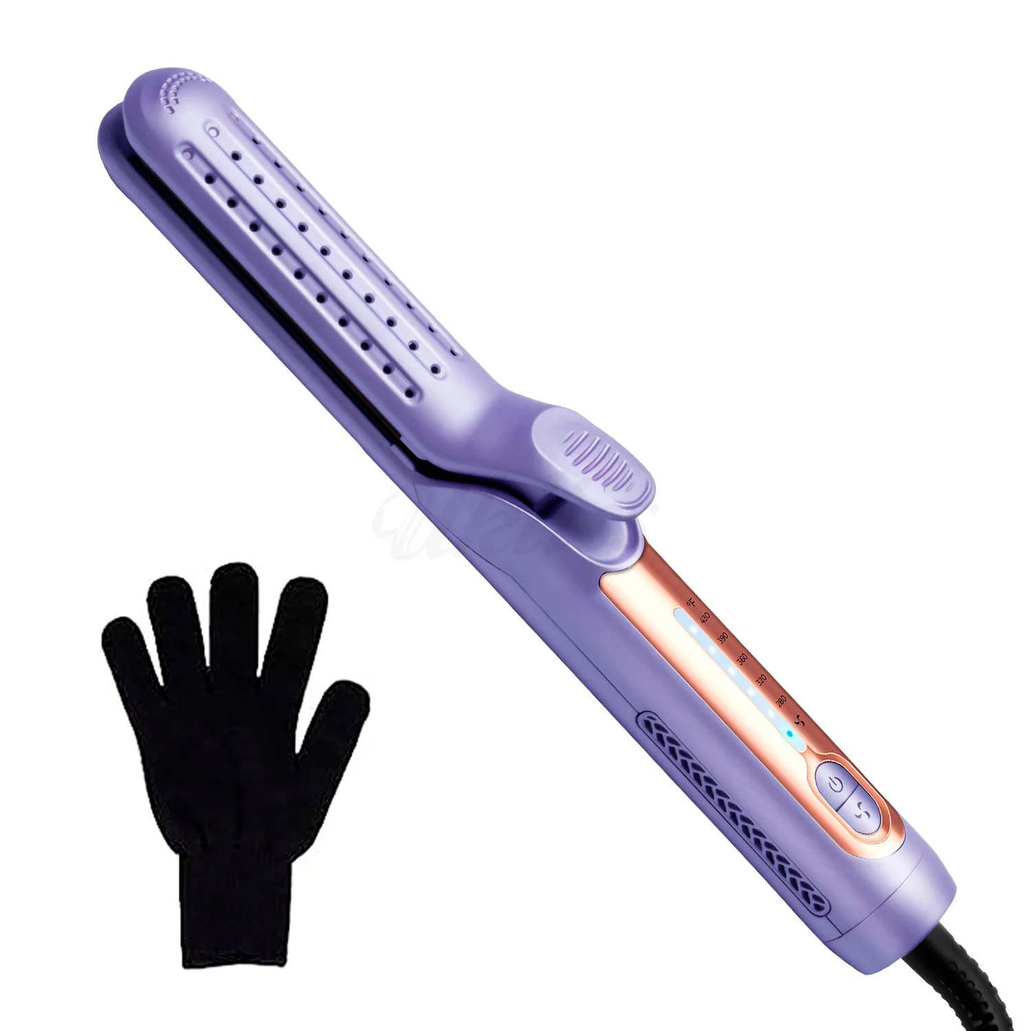 Quick-heating Hair Straightener With Cool And Hot Air Settings — image 3