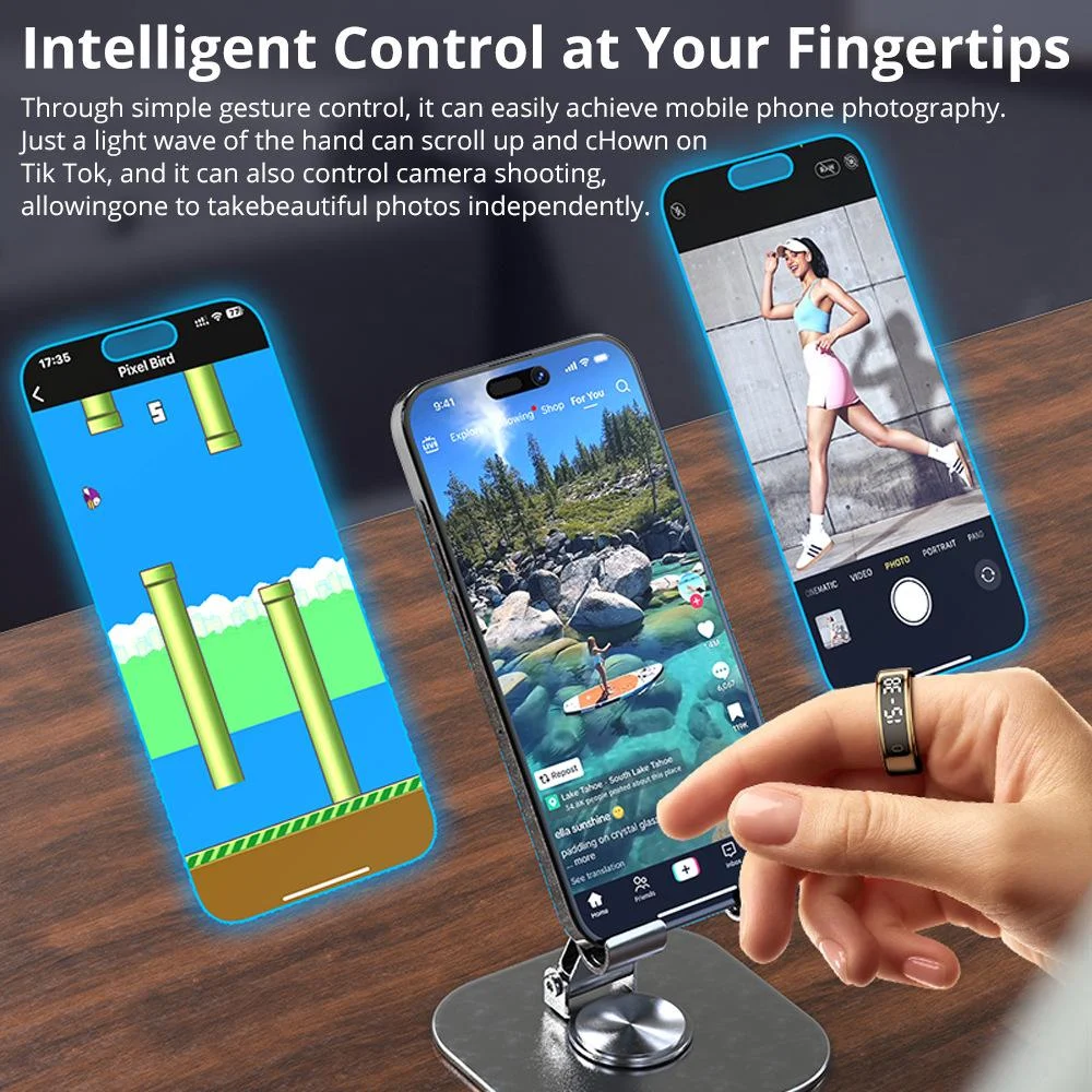 R12 Ring With A Display And Touchscreen — image 3