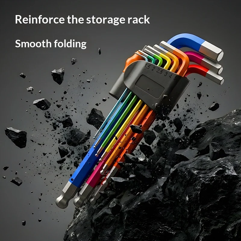 Rainbow Hexagon Set Screwdriver Tool — image 3