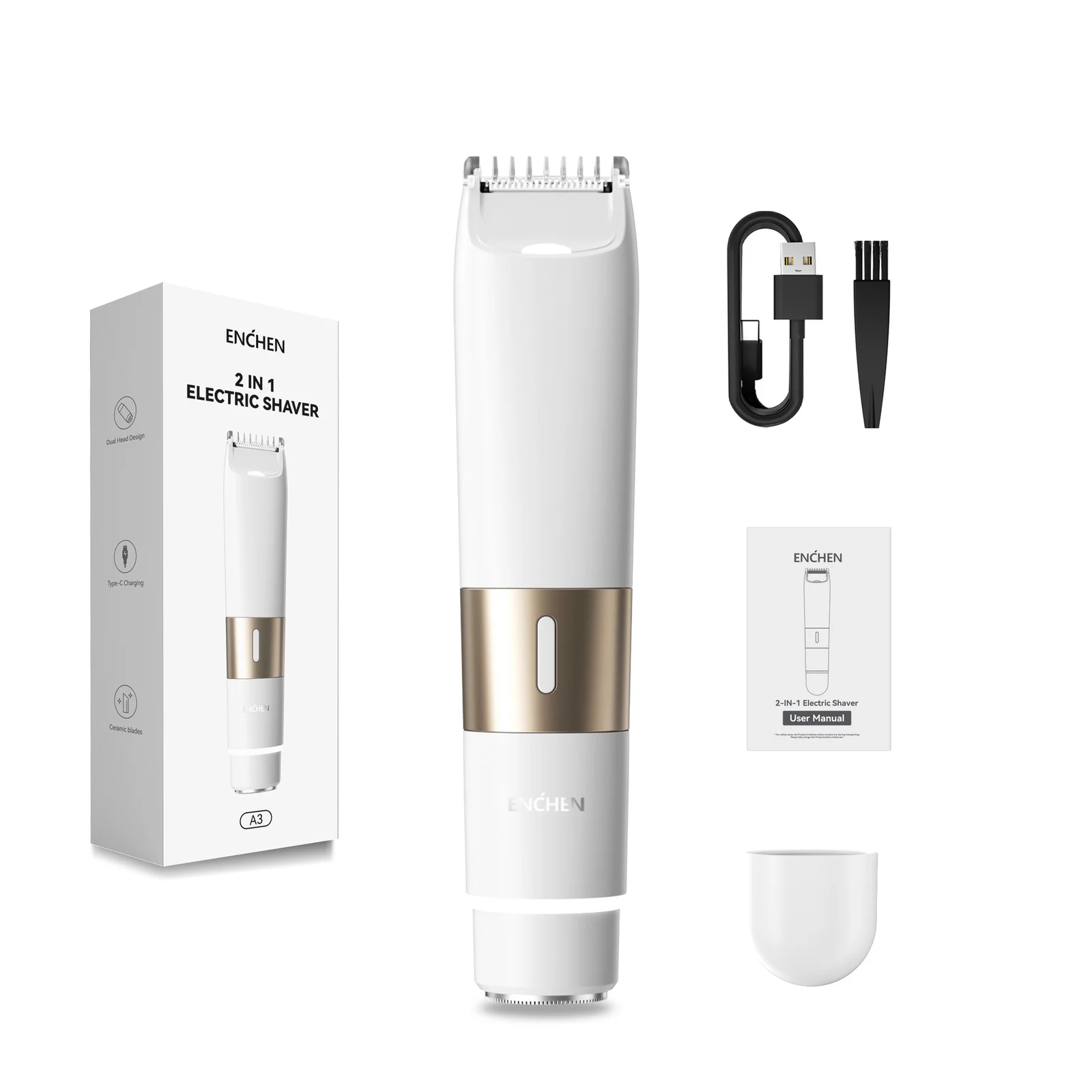 Rechargeable Electric Multifunctional Body Hair Trimmer For Men And Women — image 6
