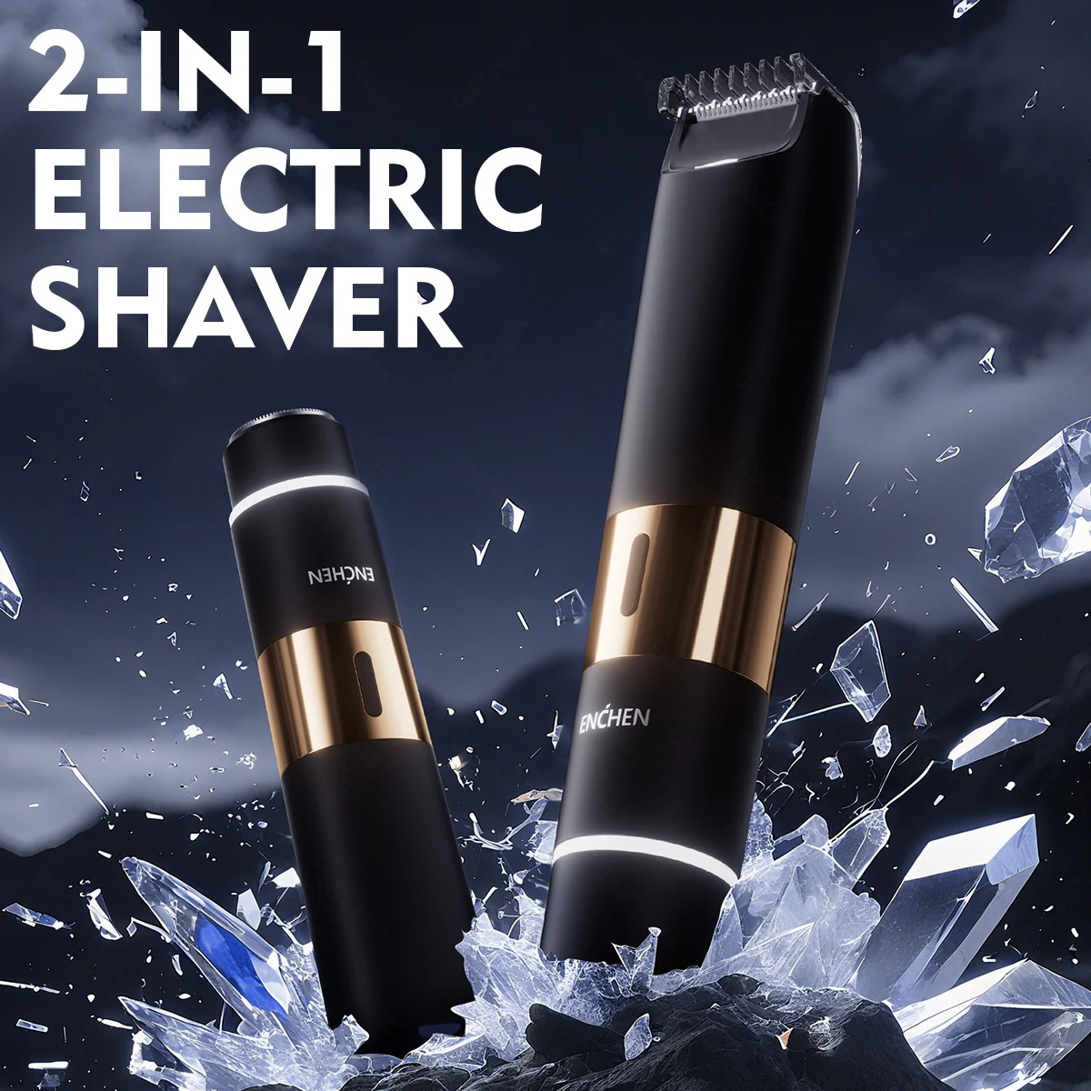 Rechargeable Electric Multifunctional Body Hair Trimmer For Men And Women — image 7