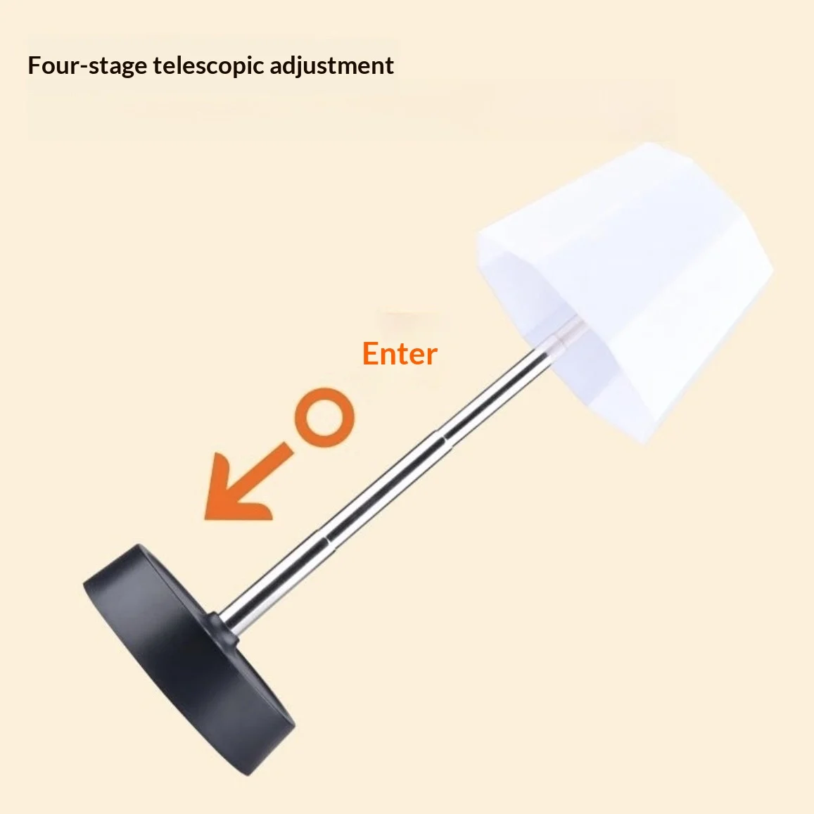 Rechargeable, Extendable Bedside Ambient Lamp — image 2