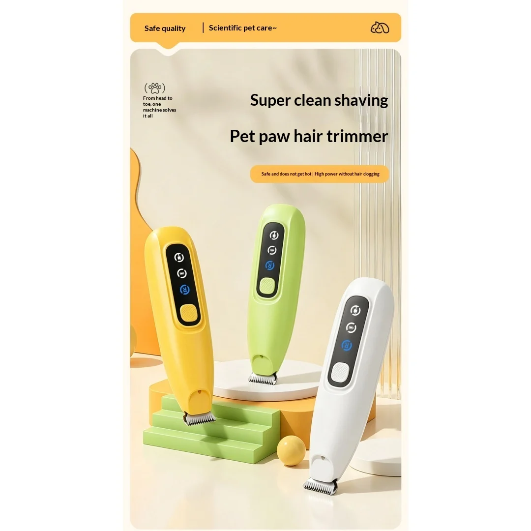 Rechargeable Pet Clipper With LED Light — image 4