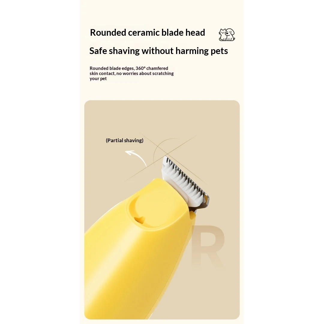Rechargeable Pet Clipper With LED Light — image 3