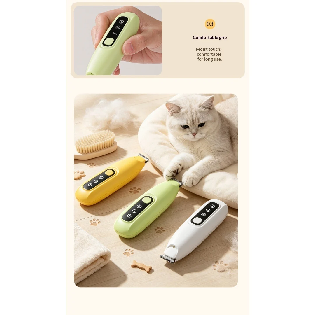 Rechargeable Pet Clipper With LED Light — image 7
