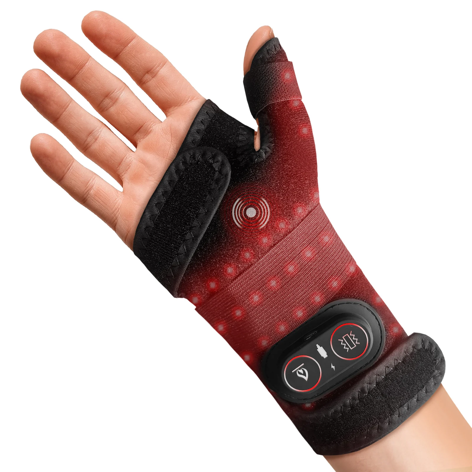 Red-light Therapy Electric Heating Wrist Wrap With Warming And Massage Functions — image 2