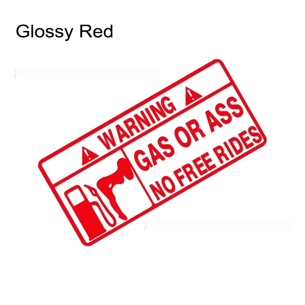 Reflective Car Sticker With Warning English Letters, Personalized Nighttime Decal — image 5