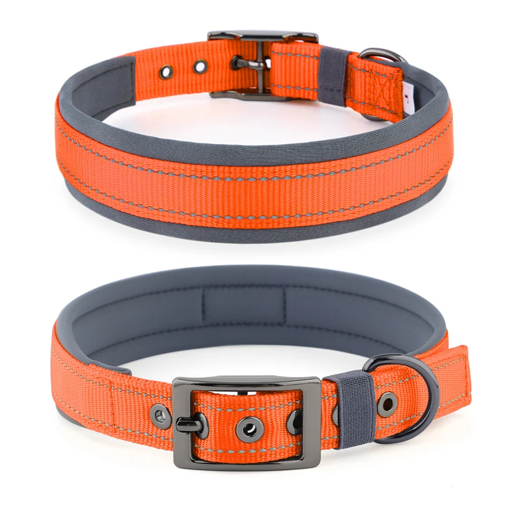 Reflective Dog Collar For Medium Dogs, Adjustable Wide Soft Comfortable Breathable… — image 5