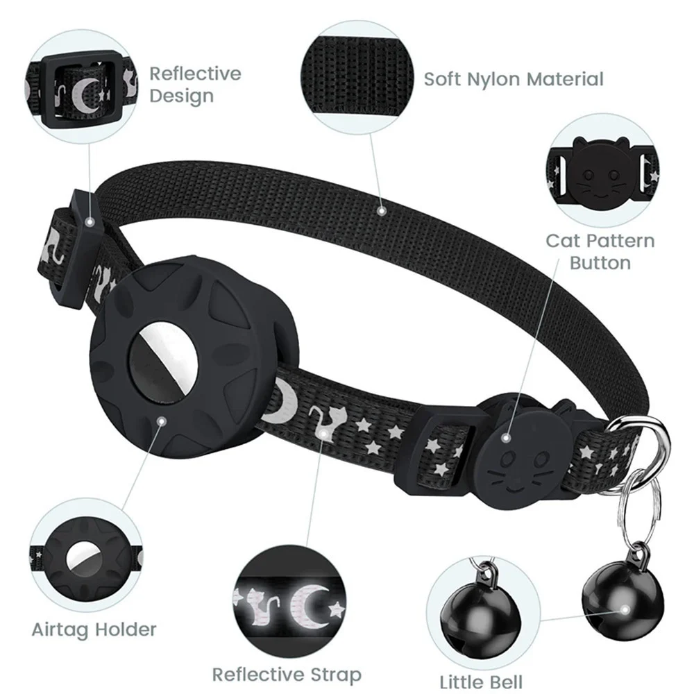Reflective Star Moon Cat Dog Collar — image 6