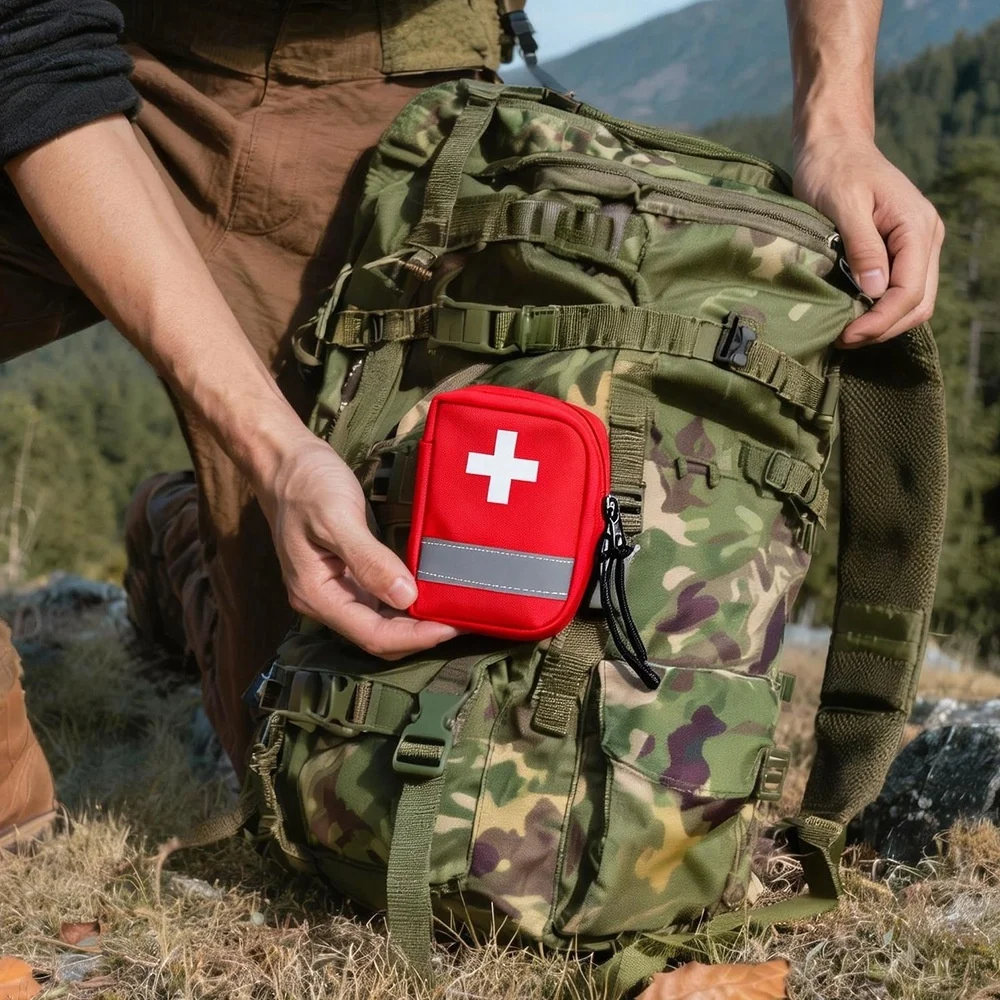 Reflective-strip Small Medical Bag, Travel Organizer, First-aid Kit — image 7