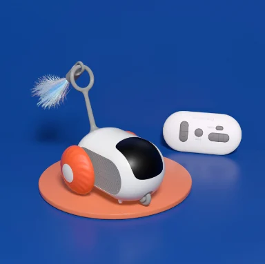 Remote Control Interactive Cat Car Toy USB Charging Chasing Automatic Self-moving… — image 8