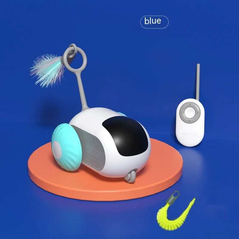 Remote Control Interactive Cat Car Toy USB Charging Chasing Automatic Self-moving… — image 2