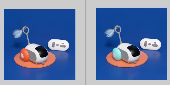 Remote Control Interactive Cat Car Toy USB Charging Chasing Automatic Self-moving… — image 10