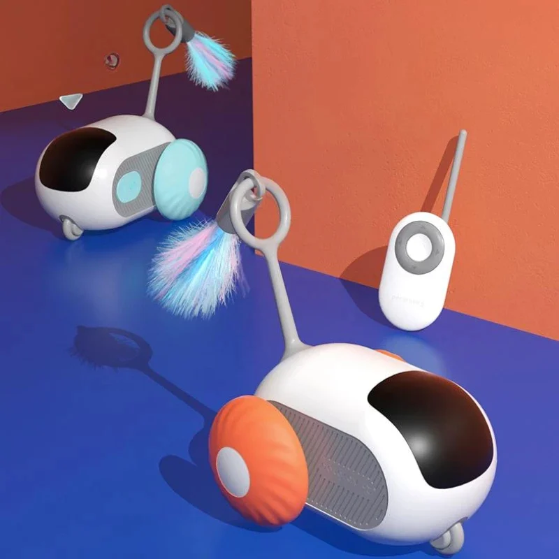 Remote Control Interactive Cat Car Toy USB Charging Chasing Automatic Self-moving… — image 5