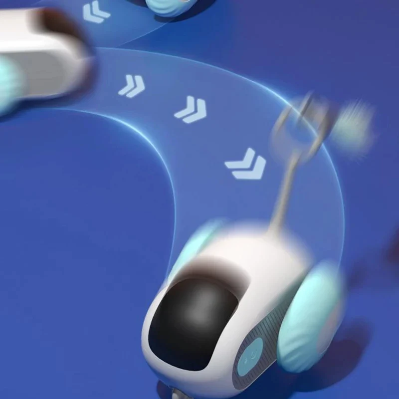 Remote Control Interactive Cat Car Toy USB Charging Chasing Automatic Self-moving… — image 3