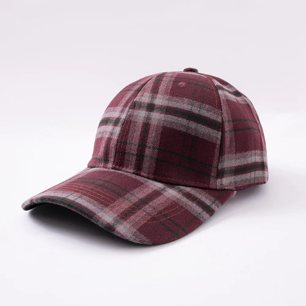 Retro British Style Knit Baseball Cap For Autumn And Winter, Brushed Soft To The… — image 1