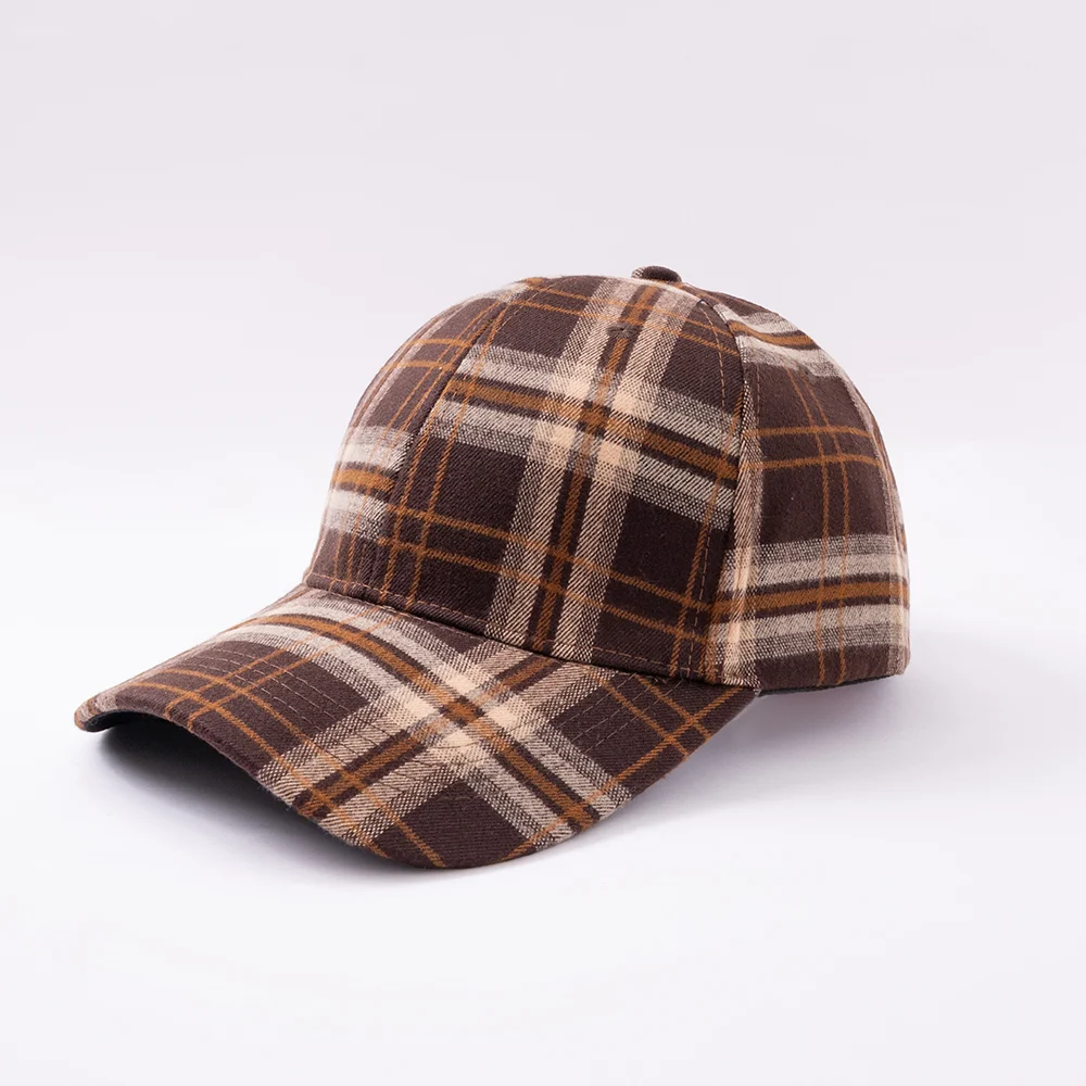 Retro British Style Knit Baseball Cap For Autumn And Winter, Brushed Soft To The… — image 5