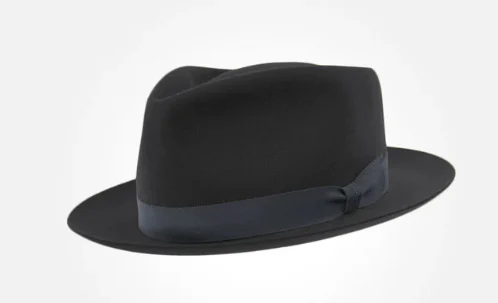 Retro British Wool Top Hat Contrast-color Felt — image 6