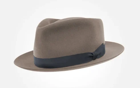 Retro British Wool Top Hat Contrast-color Felt — image 7