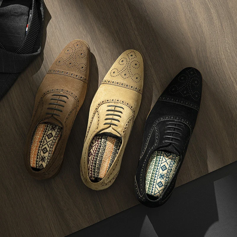 Retro Casual Formal Business Leather Shoes — image 4