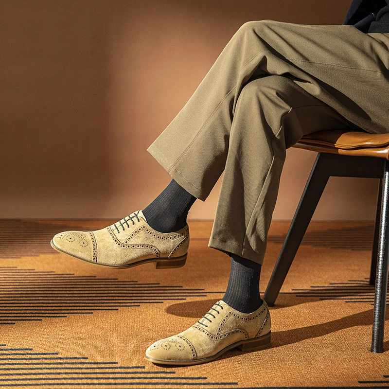 Retro Casual Formal Business Leather Shoes — image 6