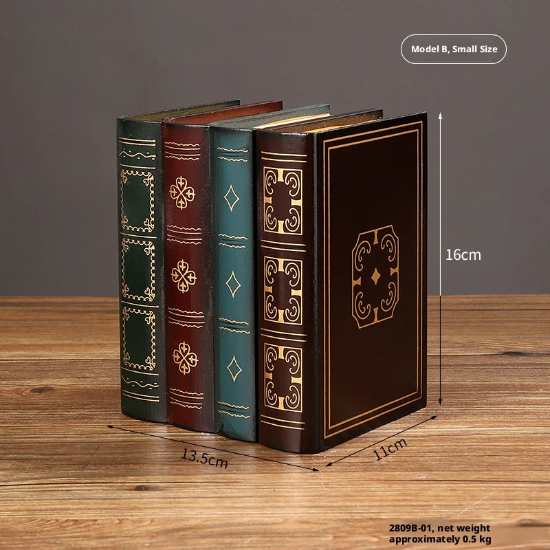 Retro Fake Book Ornaments-b Model Small-1 Piece — image 1